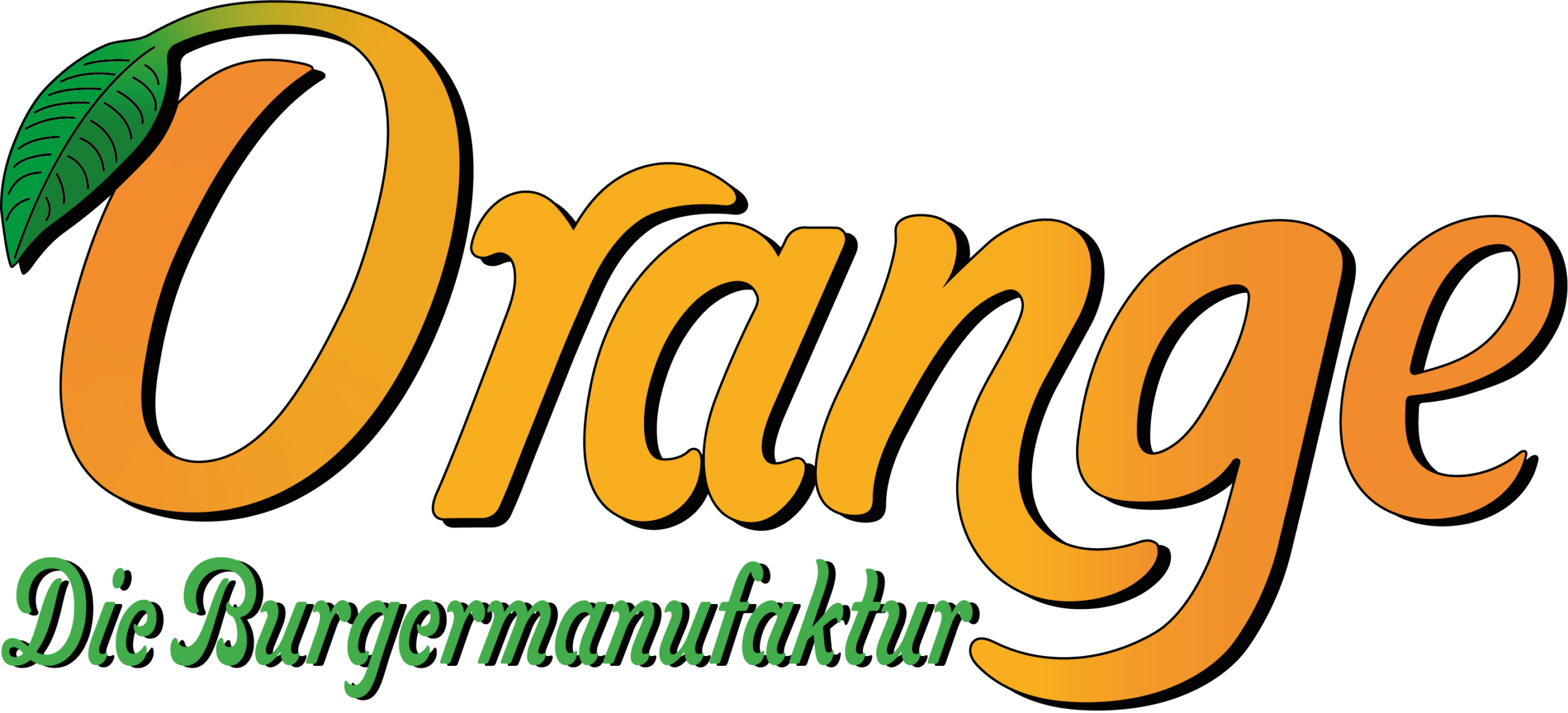 Orange – Die Burgermanufaktur – Logo Orange - Die Burgermanufaktur - Logo